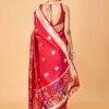 Megenta Pink Banarasi Saree - Image 3