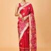 Megenta Pink Banarasi Saree